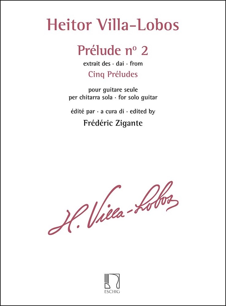 Prélude n° 2 - extrait des Cinq Préludes